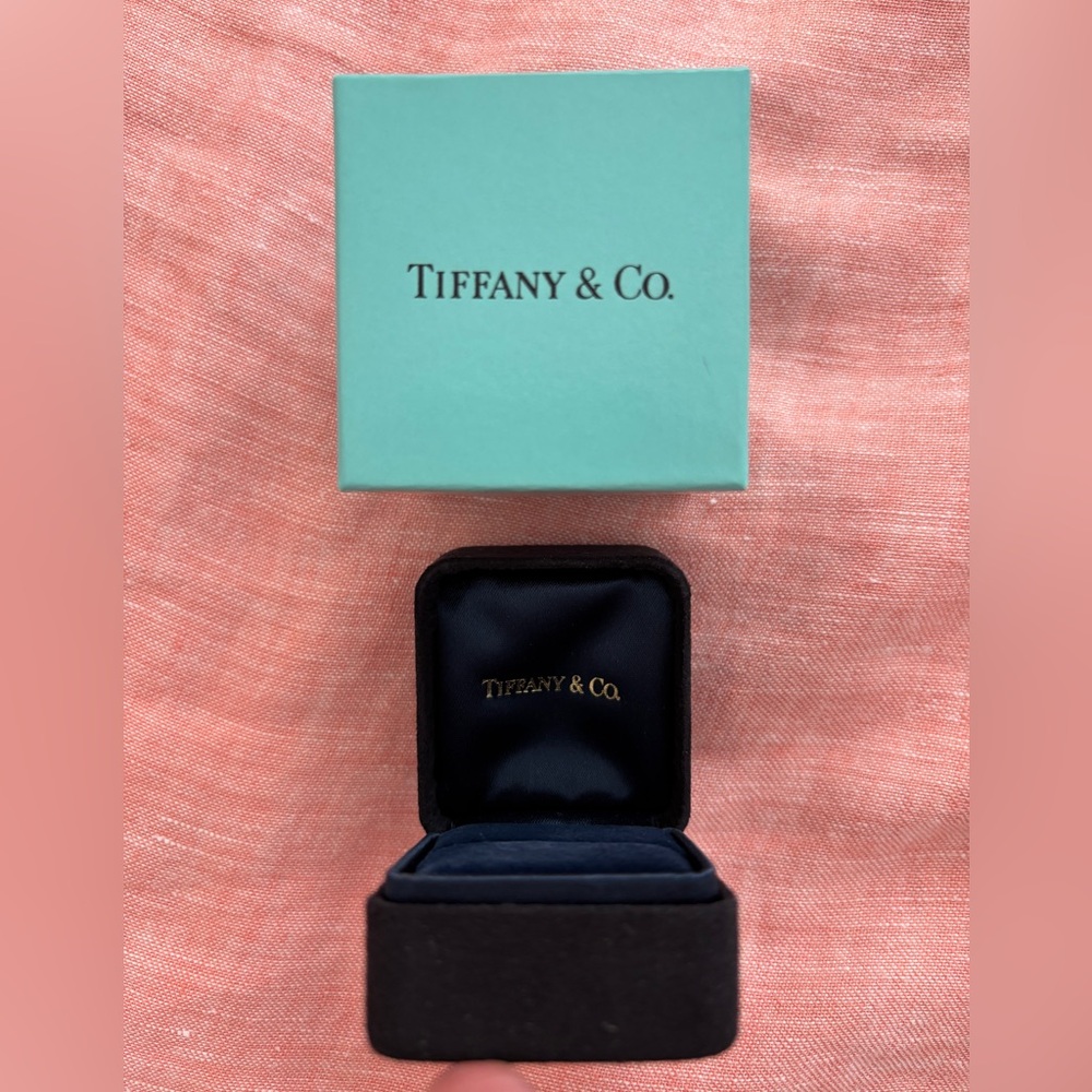 Tiffany & Co. Box with Iconic Blue and Black
